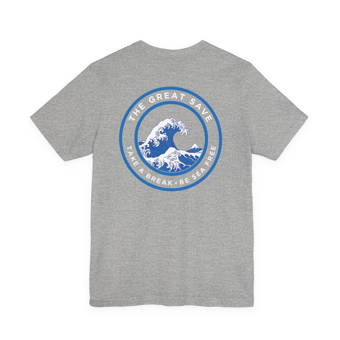 The Great Save - Be sea free - Unisex T-shirt - Ocean advocate wear
