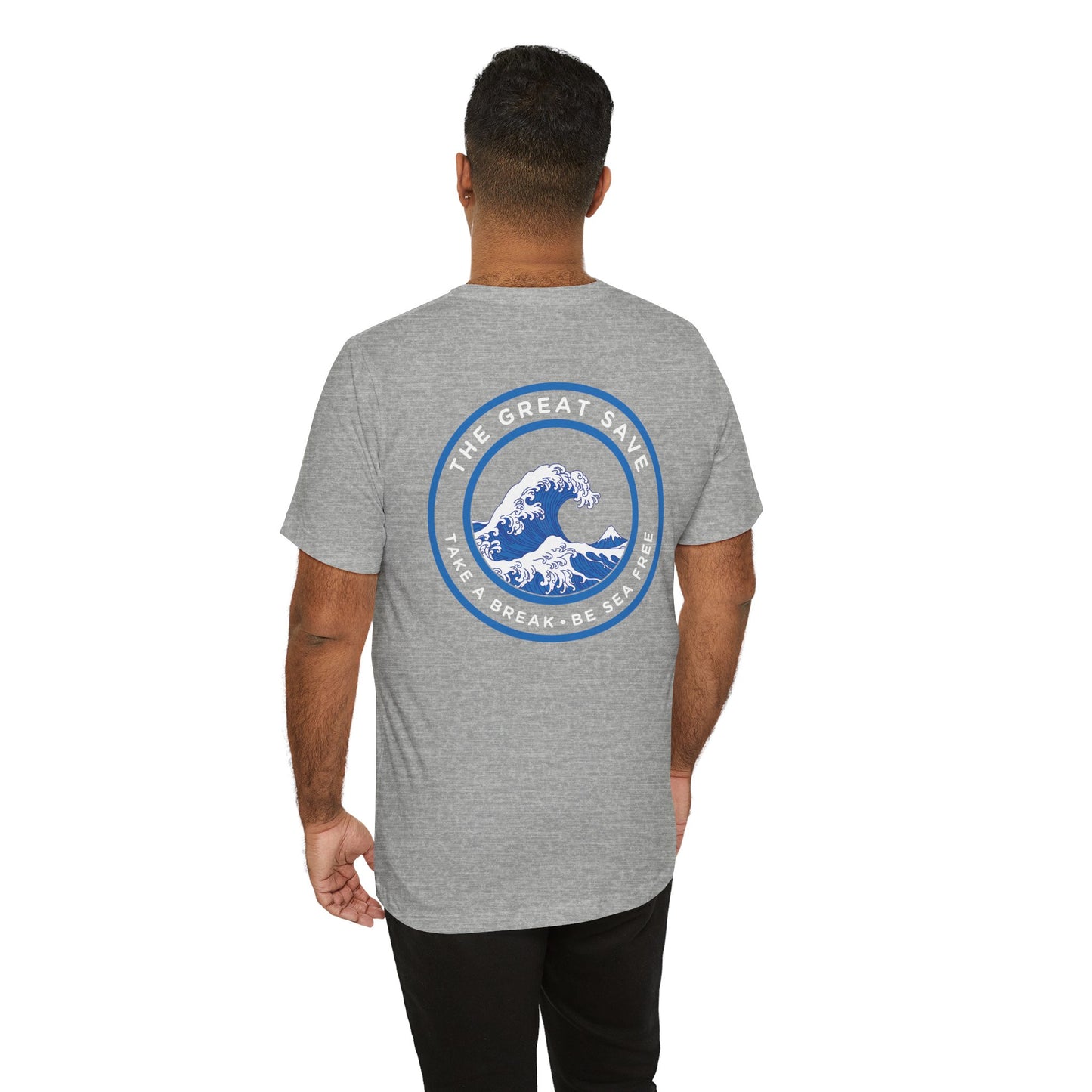 The Great Save - Be sea free - Unisex T-shirt - Ocean advocate wear