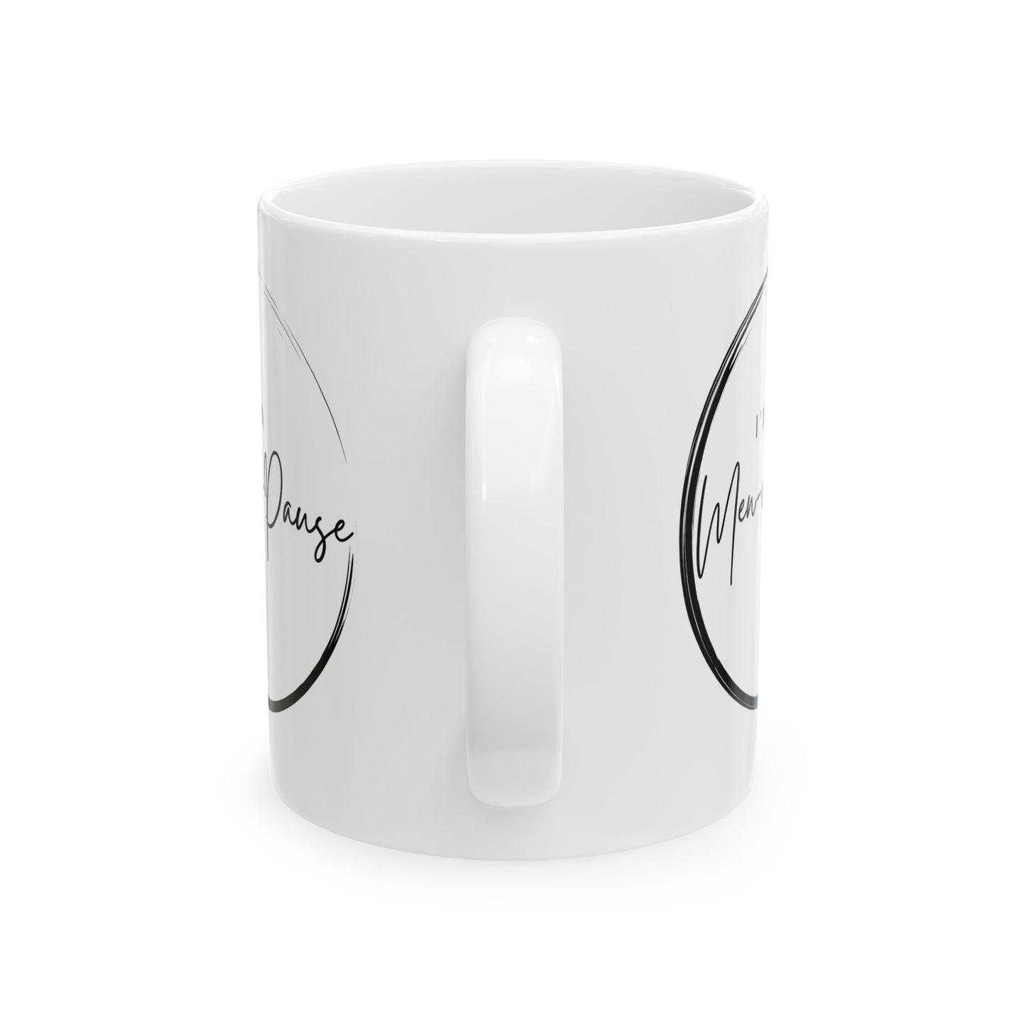 Men on Pause Ceramic Mug, (11oz)