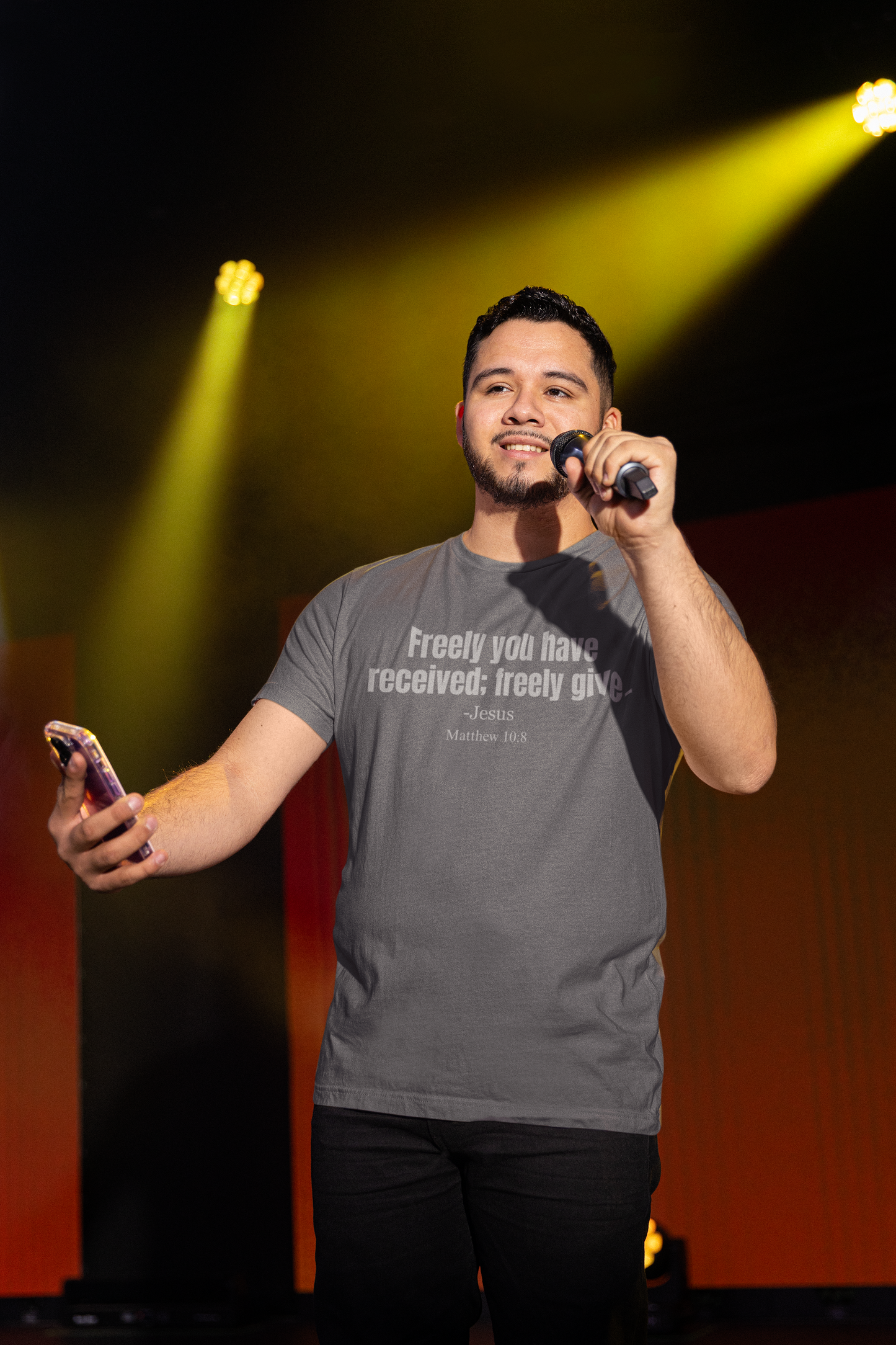 Freely you have received; freely give.  Classic fit T-shirt